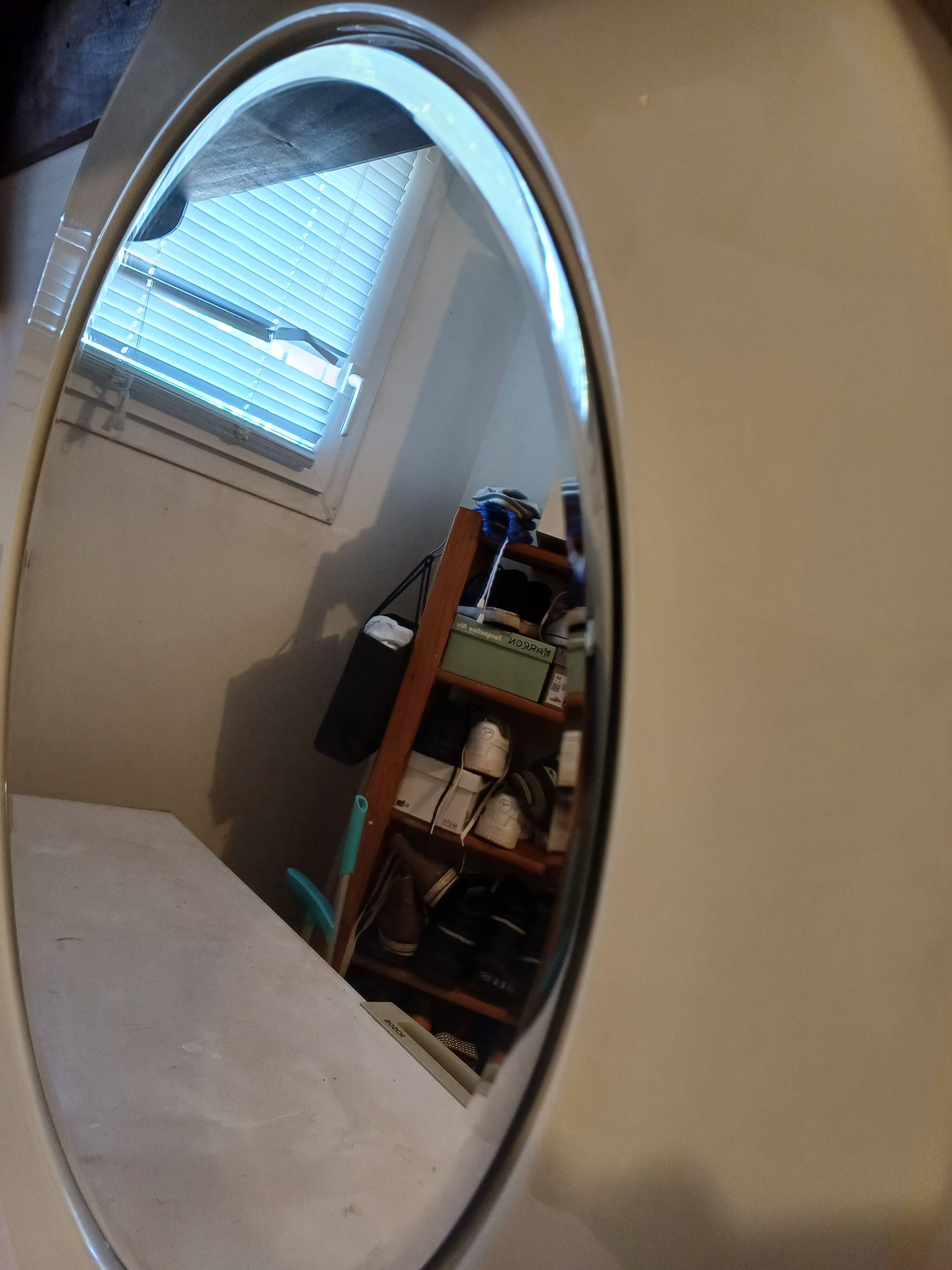 Vintage Italian Mirror from the 70s Cattanéo