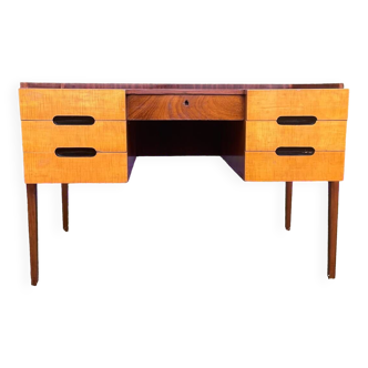 Scandinavian desk from the 60s in teak