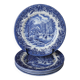 5 assiettes à dessert vintage Churchill England en porcelaine