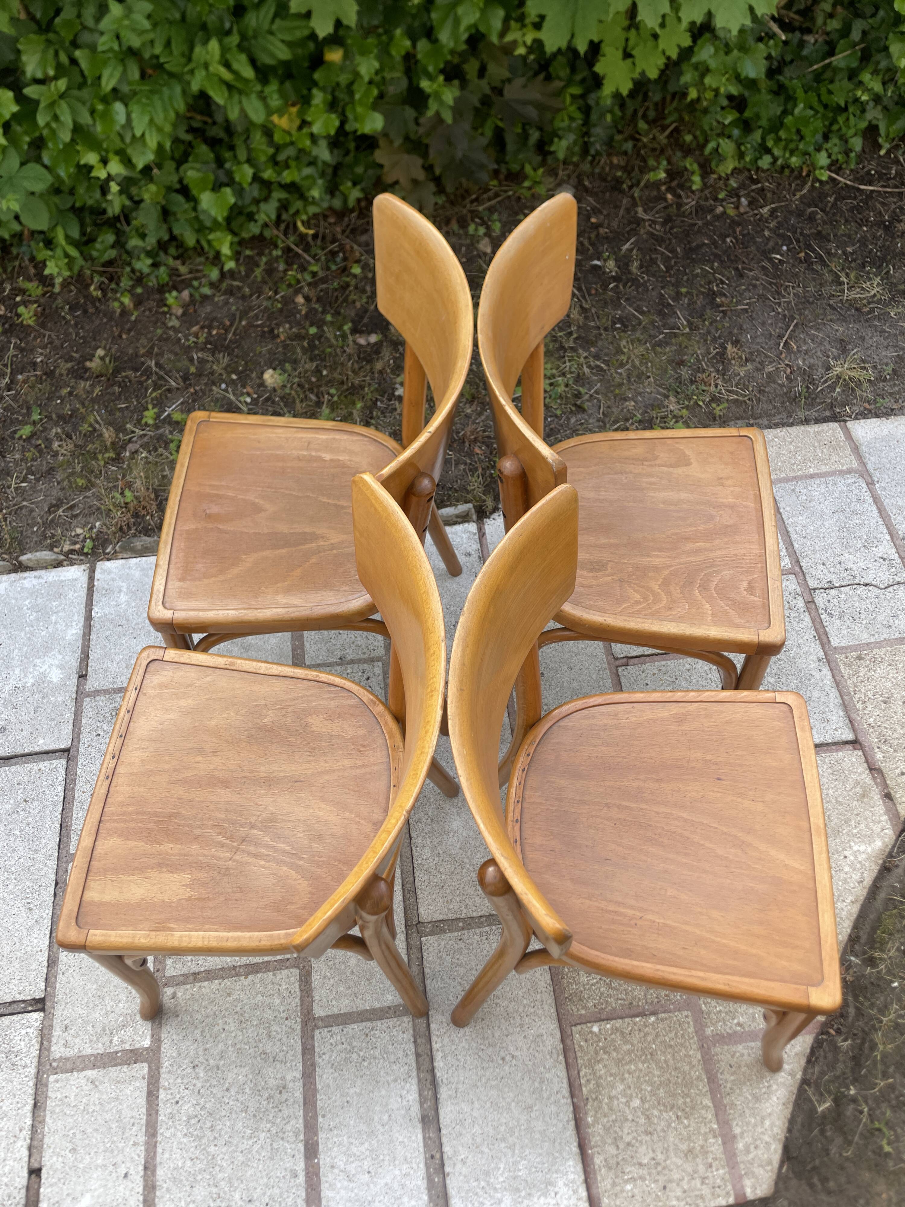 4 Luterma bistro chairs