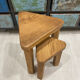 Paire de tables d’appoints vers 1950
