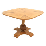 Scandinavian elm coffee table, Sweden, 1940