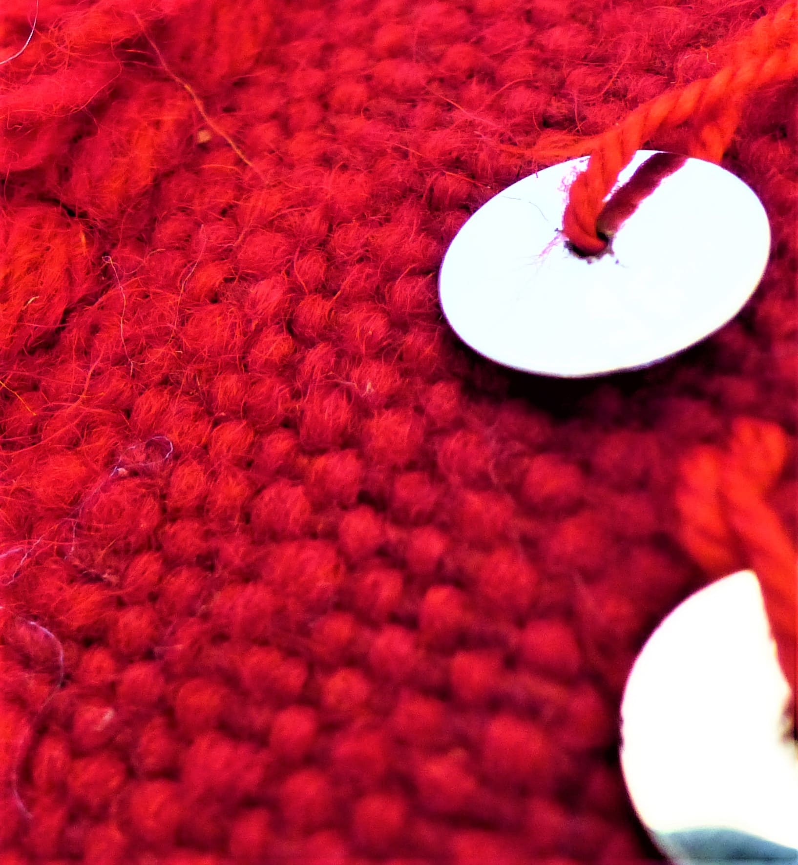 Red berber cushion Beldi Chiba