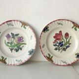 Longwy "head to head" plates