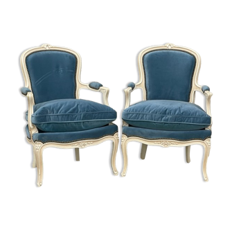 Pair of armchairs