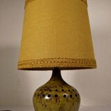 Lampe en gres années 70