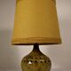 Lampe en gres années 70