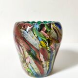 Millefiori vase Murano 1960