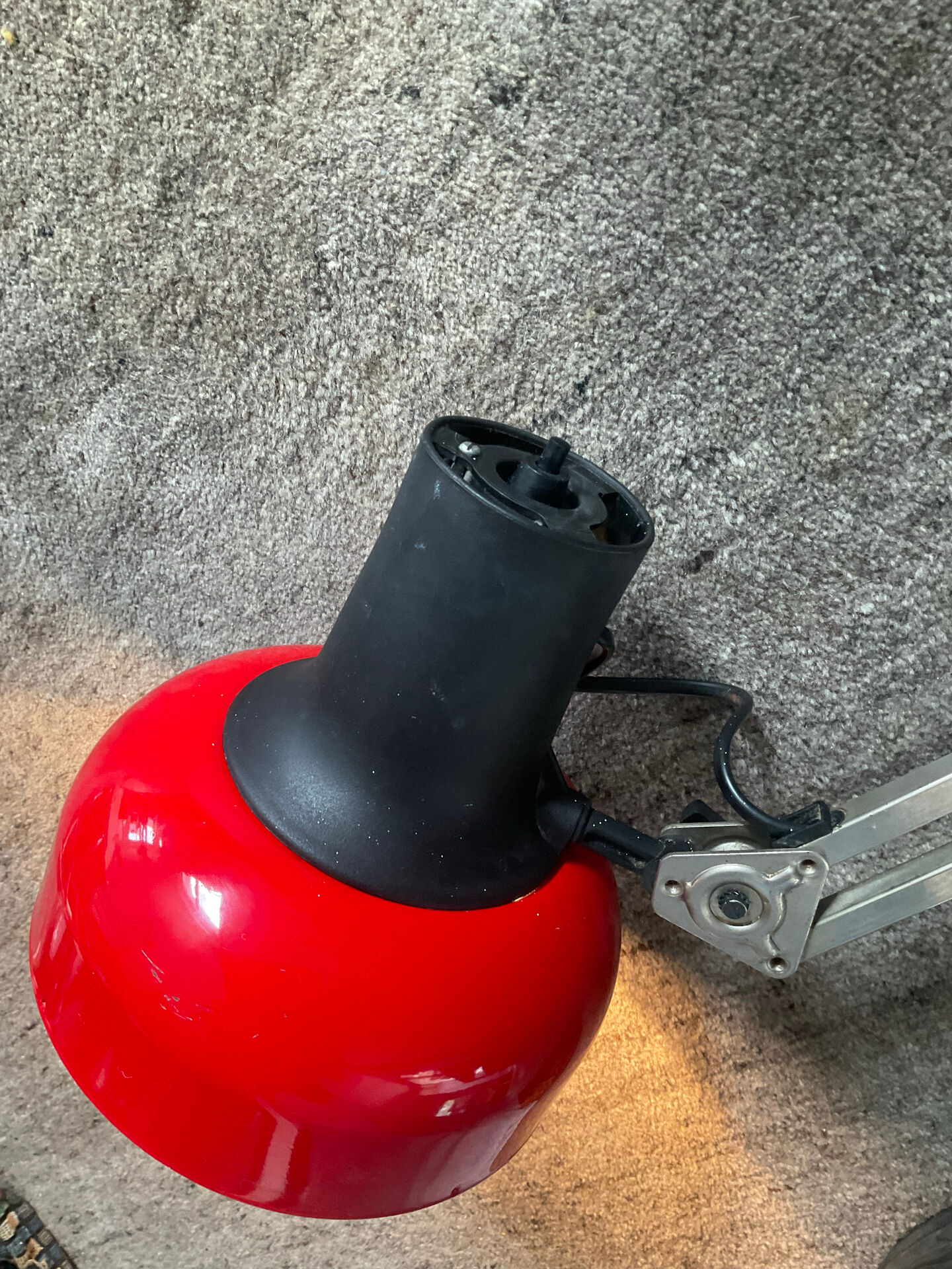 Industrial lamp P12 by Lival Finland from the 1970s.