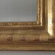 Mirror louis philipe gilded with gold leaf