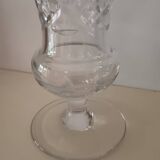Large Bayel Crystal Vase