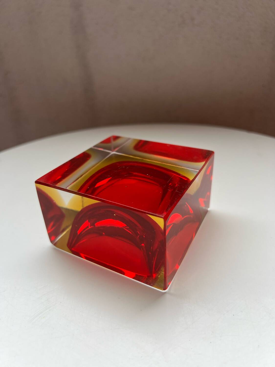 Sommerso empty pocket by seguso murano