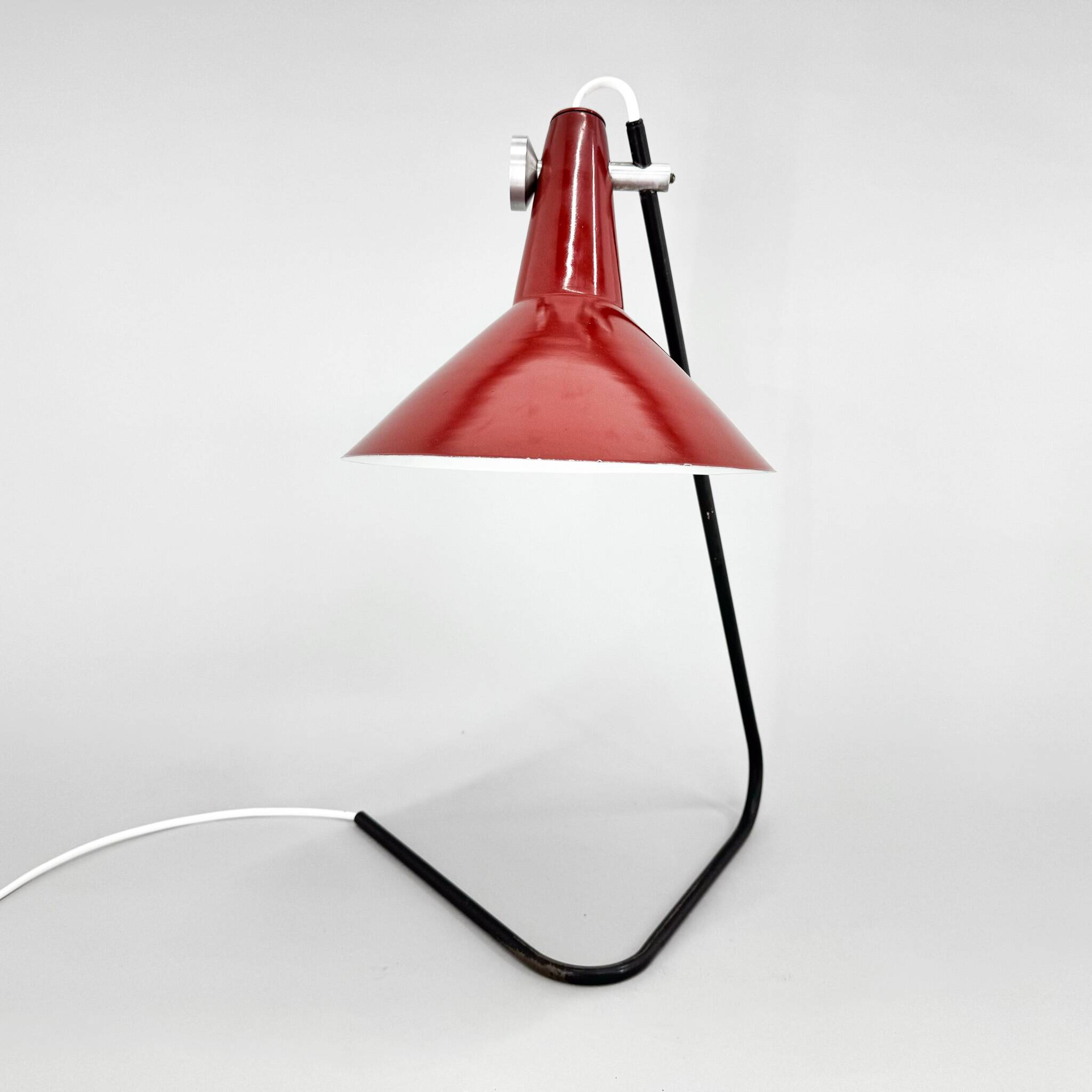 1960s Metal Table Lamp by Josef Hurka for Kovona, Type ST30, Czechoslovakia
