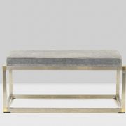 Metal bench 1970s