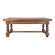 Table de ferme en chêne massif de style Louis XIII