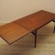 Table en teck, design danois, années 1970, designer : Johannes Andersen