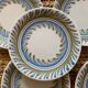 6 assiettes Roger Capron céramique vintage
