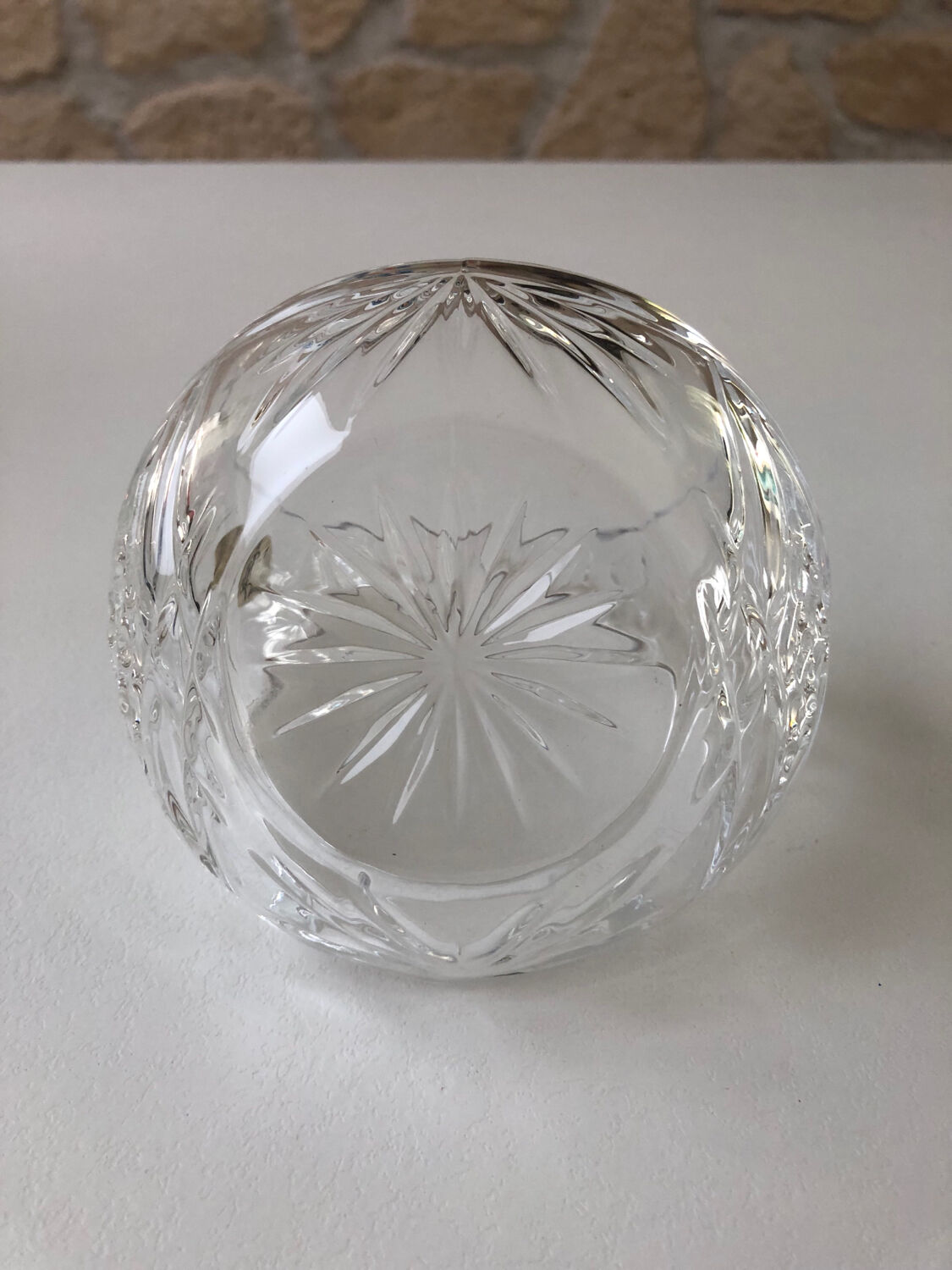 Crystal basket of Arques