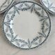 Set of 4 flat plates Creil and Montereau Labrador