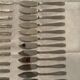 24 fish covers. Forks and knives . Stainless steel. Vintage