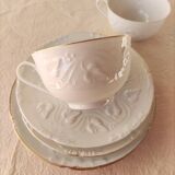 2 breakfasts in Havilland porcelain model Empress