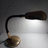 Desk lamp golden metal