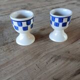 2 old egg cups