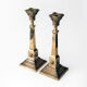 Victorian style candlestick set