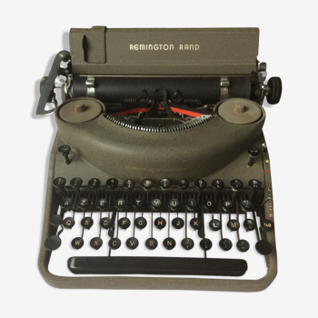 Old Remington noiseless portable typewriter