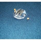 Kinkeldey gold plated and faceted glass chandelier, 1960s