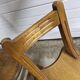 Paire de petites chaises brutalistes