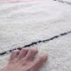 Handwoven Moroccan rug pink - colourful pattern - wool - 305 x 205 cm