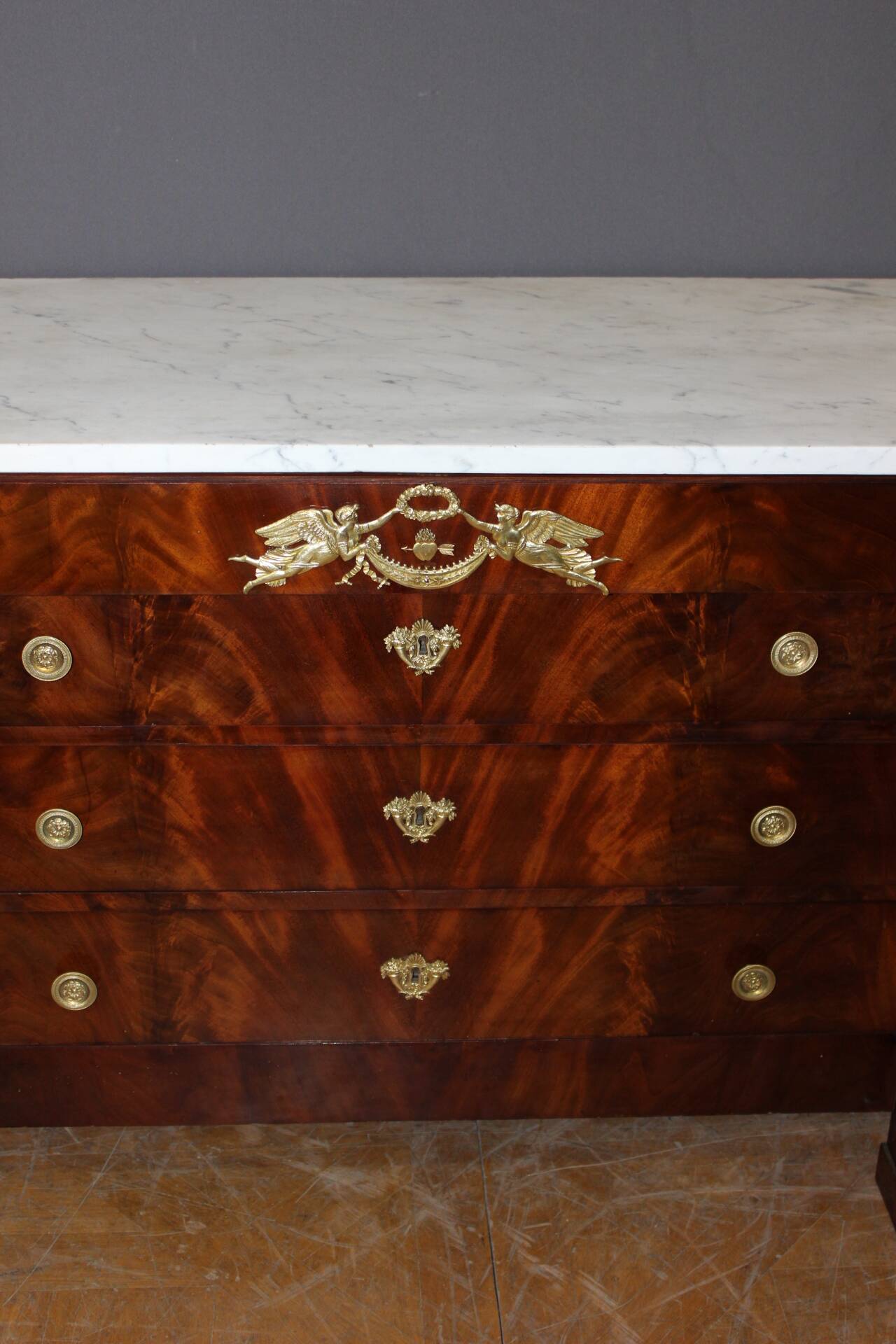 Commode Empire en acajou début XIX