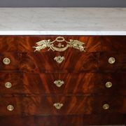 Empire-style mahogany chest of drawers, early 19th century