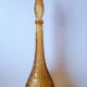 Carafes italienne en verre Empoli 1970