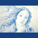 Dibujo al pastel. Pastel painting.