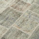 Handwoven Oriental Vintage 172 cm x 236 cm Grey Patchwork Carpet