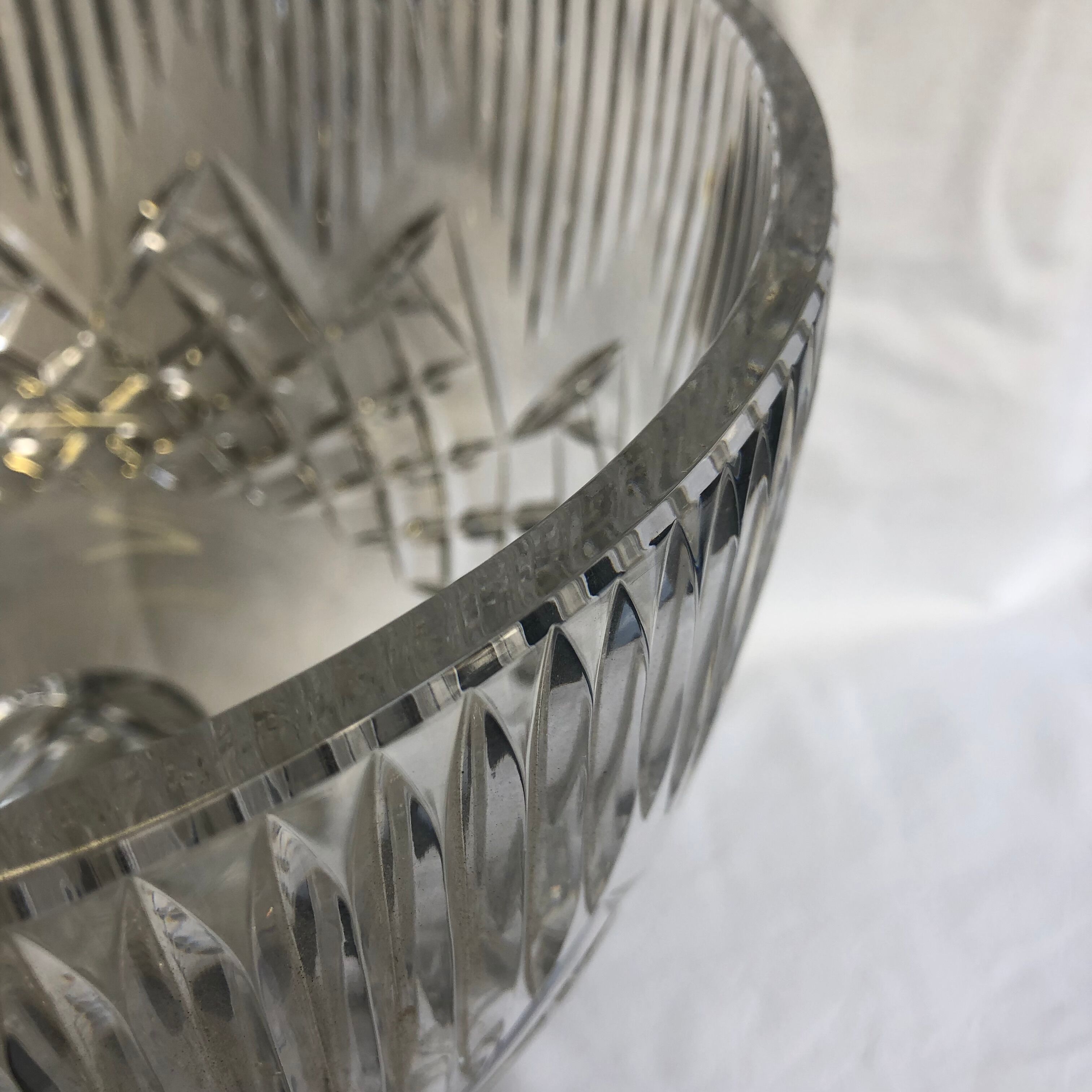 Bohemian crystal fruit cup