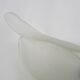 Very large handcrafted frosted glass wall sconce. Ice, Iceberg