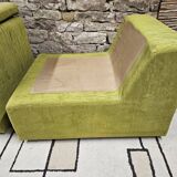 Pair of vintage 1970s armchairs