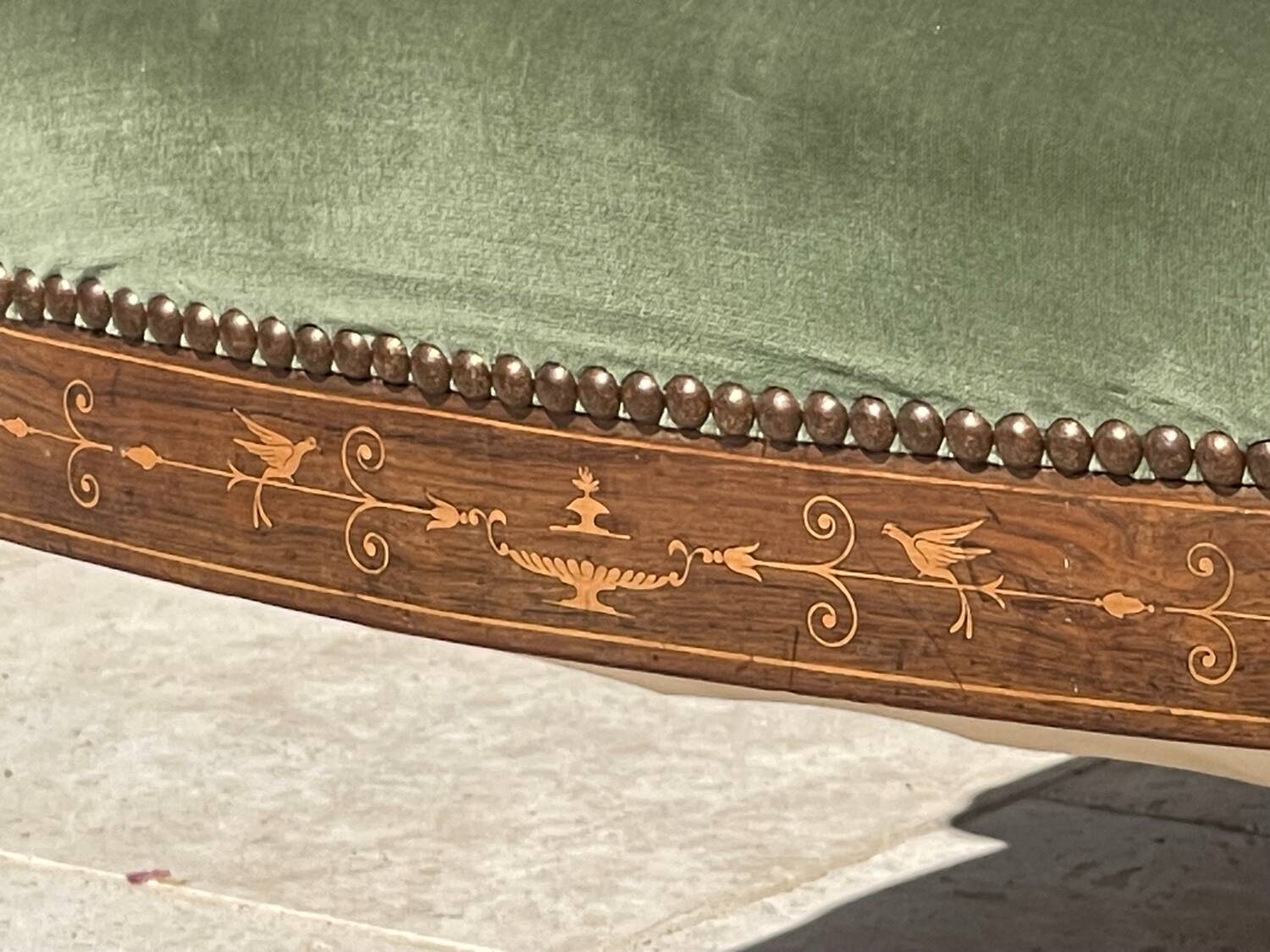 Voltaire Charles X armchair