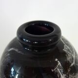 Blown glass vase by Raymond Branlé, Biot, France