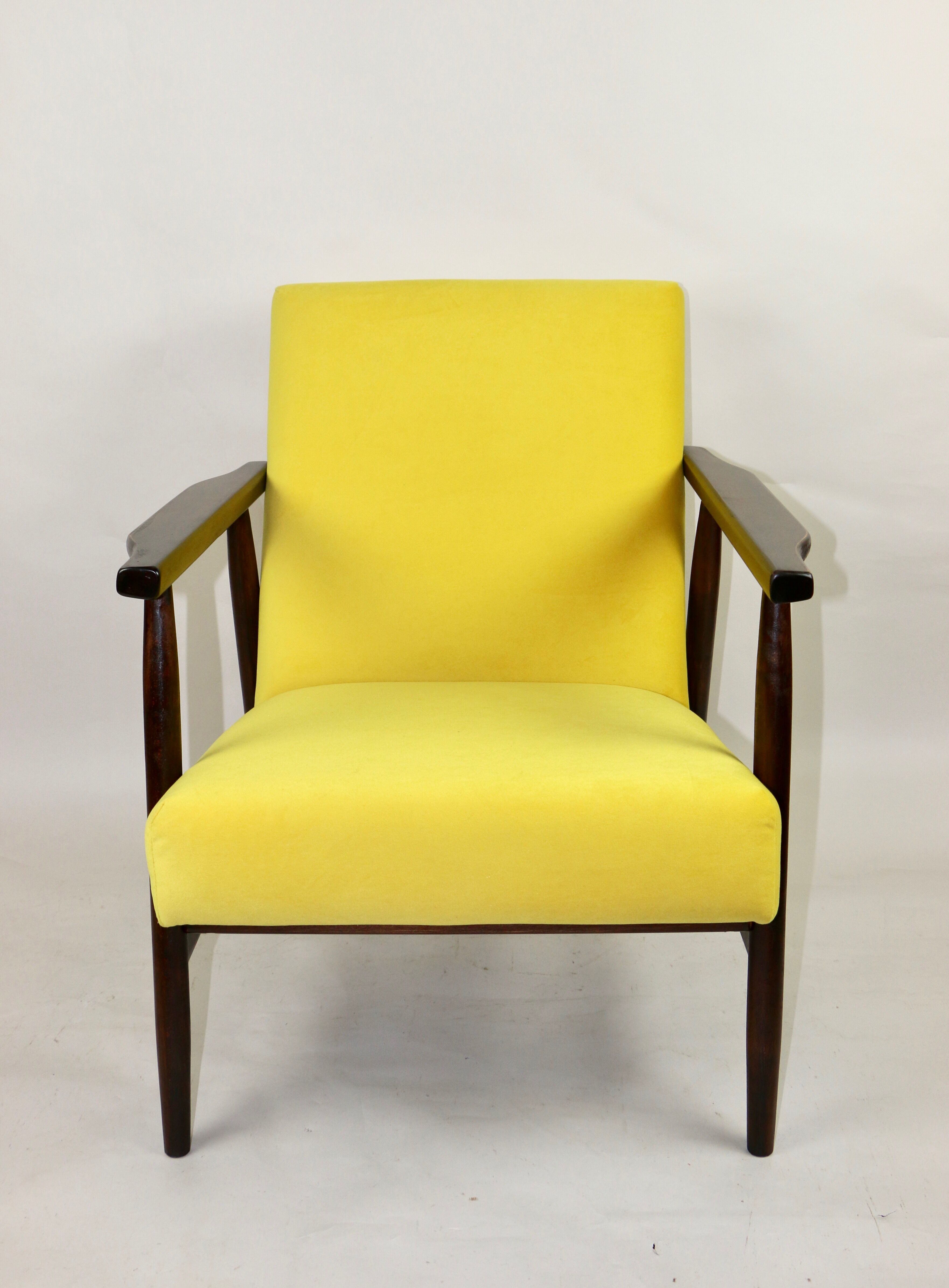 Fauteuil jaune, années 1970