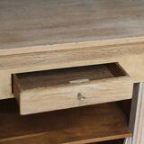 Beautiful shop counter in solid oak, Art Deco style. Very good condition.