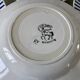 Lot of 6 hollow plates digoin sarreguemines model "monique" 30s