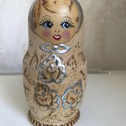 Set of wooden dolls