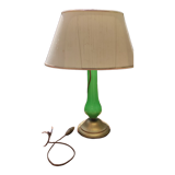 Set of 2 opaline lamps