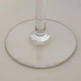 Crystal champagne glasses