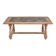 Table basse en chêne massif et pierre