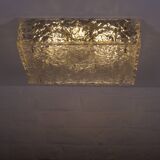 Brutalist ceiling light “Ice Glass”